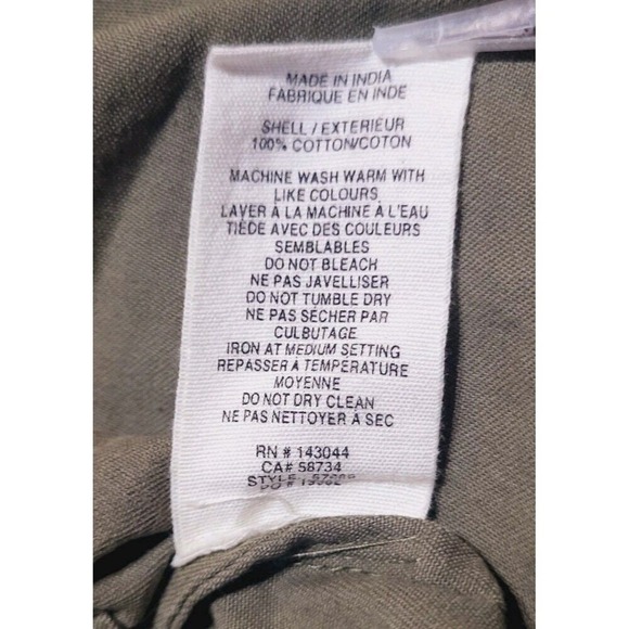 Avec Les Filles Green Utility Jacket Womens Sz XS New MSRP $109- Safari Military - Picture 6 of 12